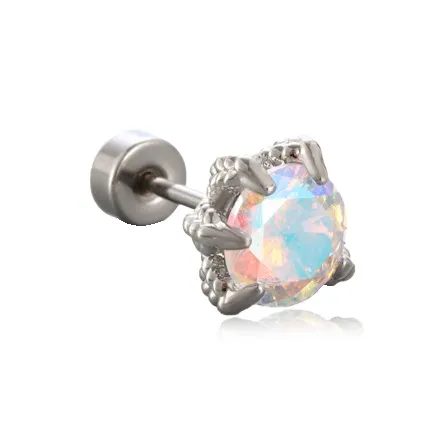 Yab Титановые и стальные серьги-гвоздики унисекс