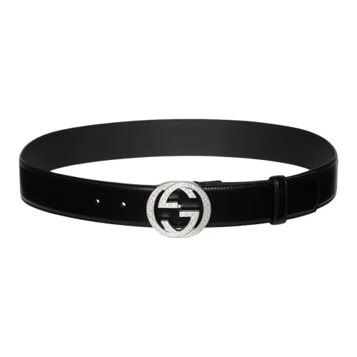 GUCCI Кожаные ремни Мужской Черный