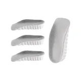 Белый Серый [2 упаковки, 2,5 см] Поддержка свода | Незаметное увеличение высоты