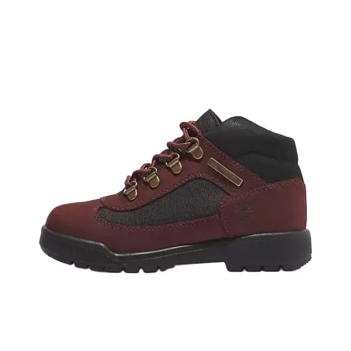 Timberland Детская туристическая обувь MID Топ Темно-красный/Темная умбра для школьного возраста
