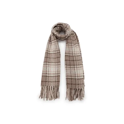 Hotwind Полиэстер Трикотаж Шарфы Женские Бежевый Коричневый