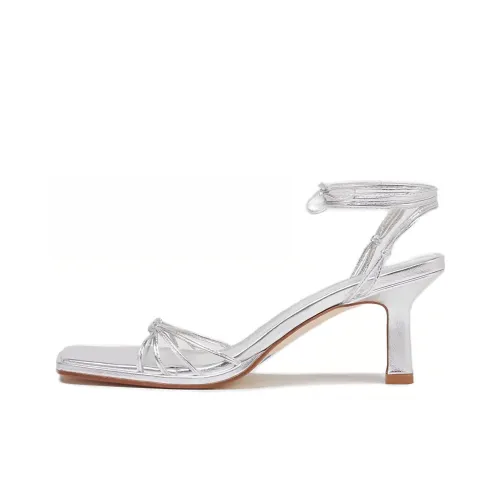 Aeyde Слипоны 6,5 см Женские Серебряные