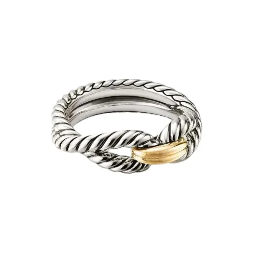 David Yurman Серебряные Кольца Women's Silver