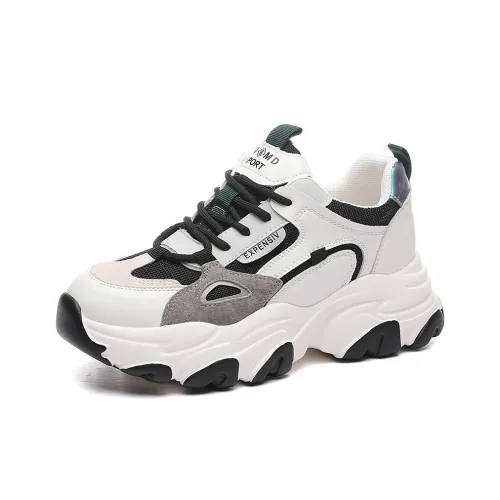 Golden Silk Rabbit Амортизаторы Shock Slip-resistant Abrasion-resistant Легкий Низкий Топ Кроссовки с толстой подошвой Женские