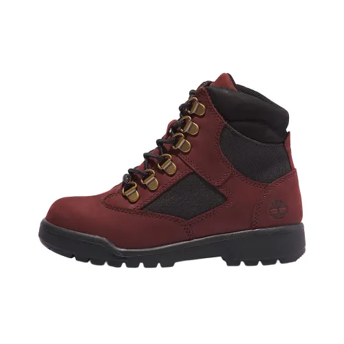 Timberland Детская туристическая обувь, низкий топ, бордовый, школьный возраст