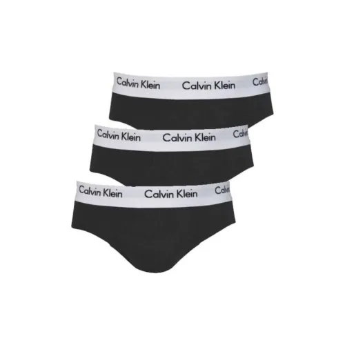 Calvin Klein 3 пачки черные мужские трусы-бикини