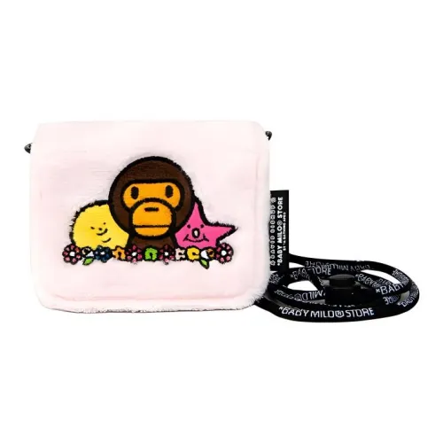 A BATHING APE David Biskup Ткань Сумка через плечо Сумка на плечо Стандартная Женская Белая