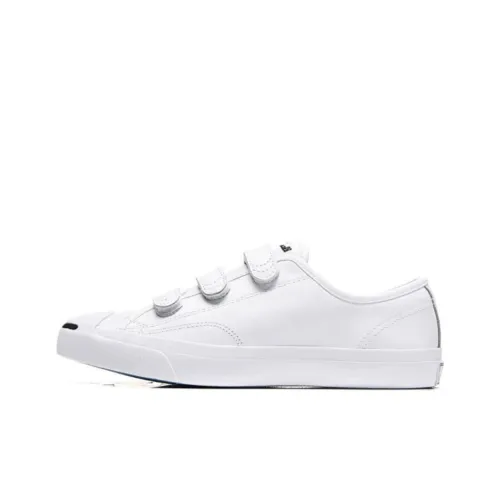 Конверс Jack Purcell Slip-Resistant Abrasion-Resistant Low-Top Skateboard Shoes Unisex White
