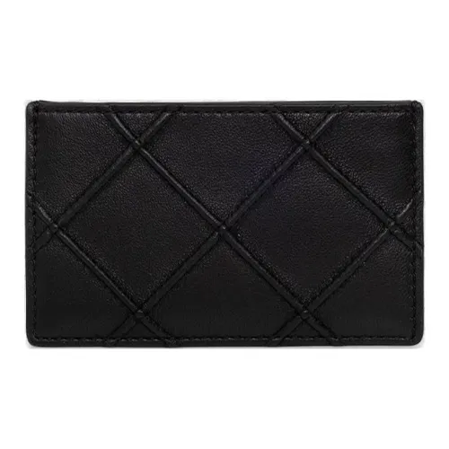 TORY BURCH Гладкая коровья кожа держатель для карт кошелек для монет женский черный