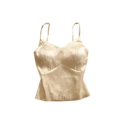 Flowers in water Топ на бретелях Женский Белый