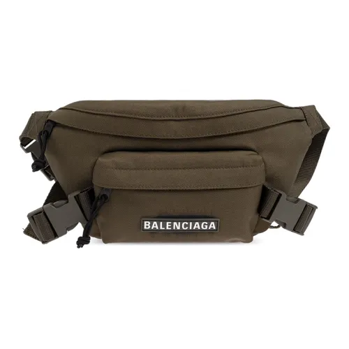 Balenciaga Полиамид Бананка Стандартная Мужская Оливково-Зеленая