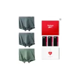 Коробка 3 пачки (темно-серый + темно-серый + армейский зеленый)