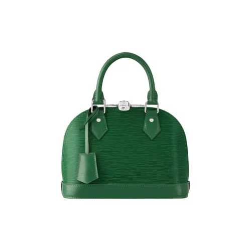 LOUIS VUITTON Alma BB GRAIN LEATHER Купольная сумка Сумка через плечо Сумка для женщин Borneo Зеленая