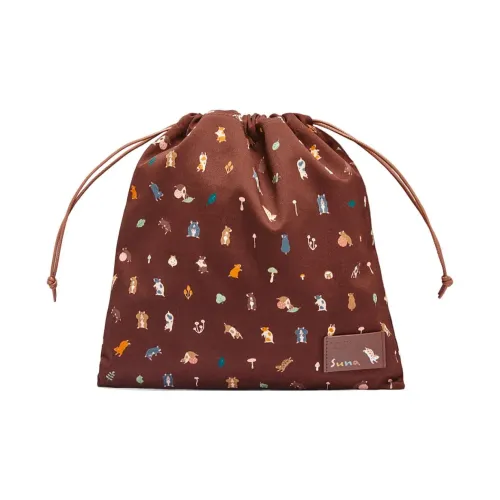 LOEWE Ткань Клатч Маленький Женский Кленовый Апельсин