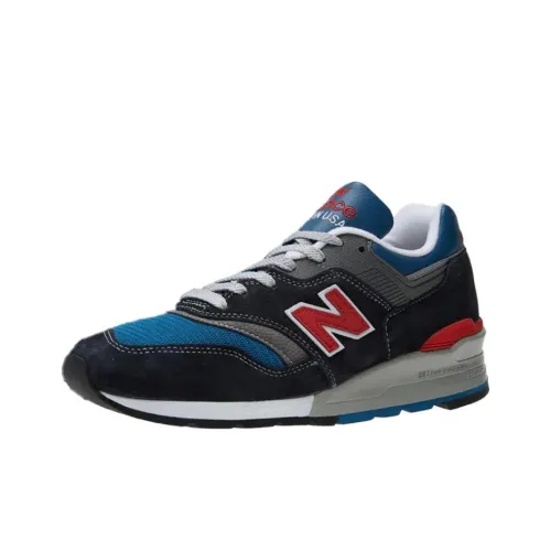 New Balance NB 997 Low Топ Повседневная обувь Унисекс Синий Черный
