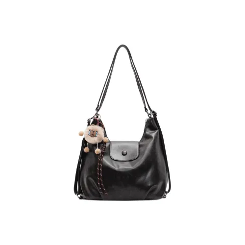 S.REPHEN ПУ (полиуретан) Сумка через плечо Женская Черный Коричневый Кофейный