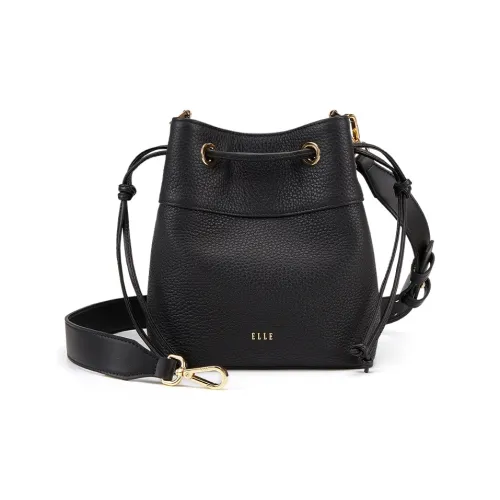 ELLE Стильный Популярный Мини Корзина Сумка Ведрообразная Сумка через плечо Сумка на плечо Женская Многоцветная