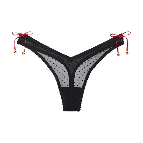 Victoria's Secret 1 упаковка черный женский стринг