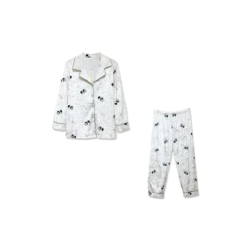 Slimma Пижамный комплект Женские Белые