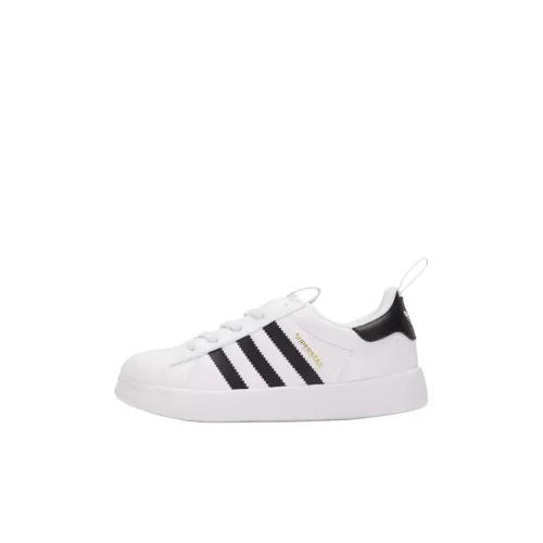 Adidas Originals AdiFOM Superstar Low Топ Детские Скейтбординги Белый Черный Золотой Детский