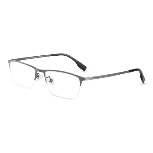 PULAIS Титан Прямоугольные Оправы для Очков Мужские