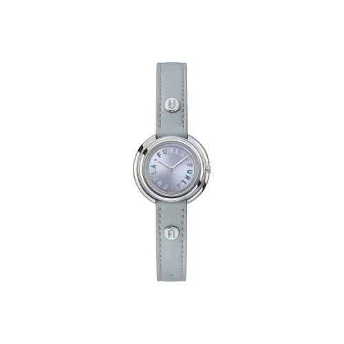 Furla HERITAGE Series Женские часы Кварцевый механизм Кожаный ремешок Синий циферблат