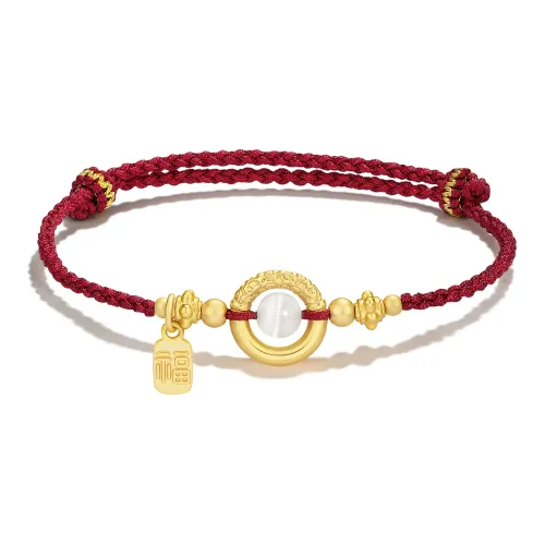 STYLEJING Искусственный стеклянный браслет с камнем "Кошачий глаз" унисекс