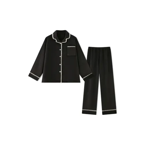 WANANNI Пижамный комплект женский черный