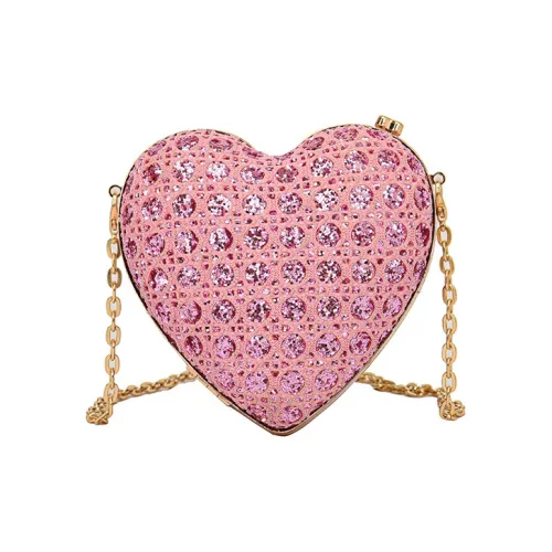 DALO ПУ (полиуретан) Сумка через плечо Женская Розовая Черная Белая Серебряная Золотая