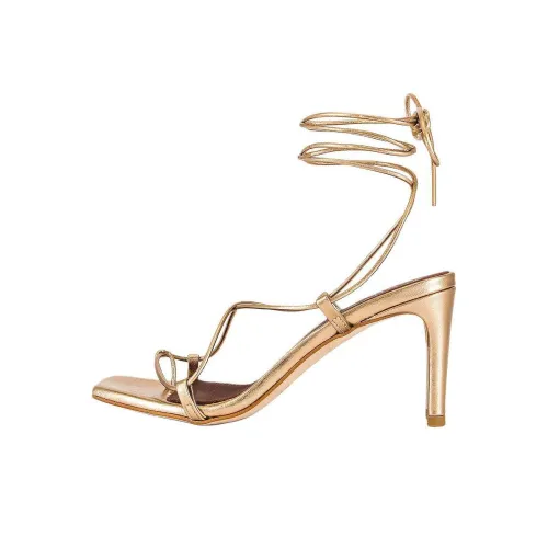 ALOHAS One Ремешок Сандалии 8,5 см Женские Золотые