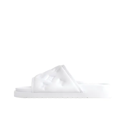 LOUIS VUITTON Miami Сланцы Мужские Белые