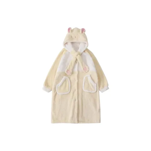 O'MESIK Банные халаты Женские Желтые