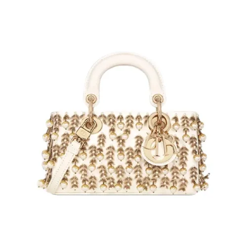 DIOR Сумка через плечо из коровьей кожи сумка Extra Mini женская молочно-белая