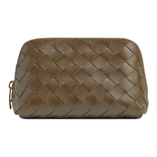 Bottega Veneta Intrecciato Телячья кожа Клатч Маленький Женская Сосновая шишка