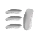 Белый Серый [2 упаковки, 1,5 см] Поддержка свода | Незаметное увеличение высоты