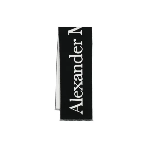 Alexander McQueen Хлопковый Ткань Вязаные Шарфы Мужской