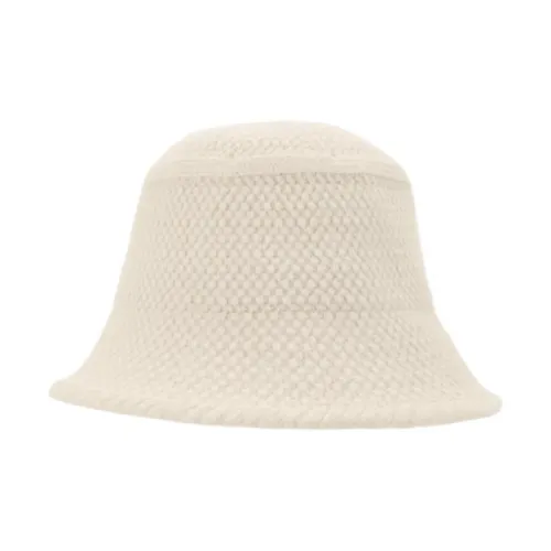 Hotwind Полиэстер Акрил Полиамид Шляпы ведра Женские Бежевый черный