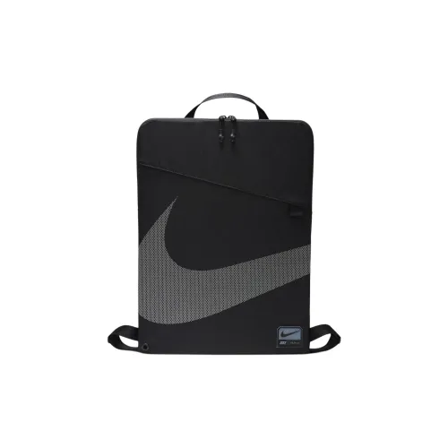 Nike Ткань Рюкзак Стандартный Унисекс Черный