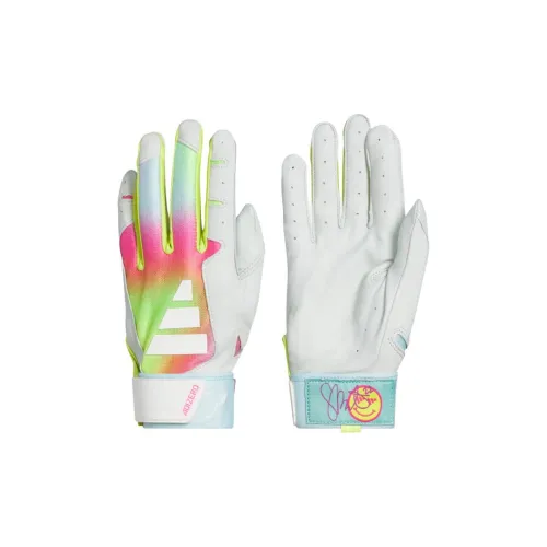 Adidas Кожа Спортивные Перчатки Женские Многоцветные