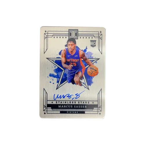 PANINI Little Золотистый Новые Звезды RC Pistons Marcus Sutter Signature 26 99 Card Iron Plate Card Quality Card