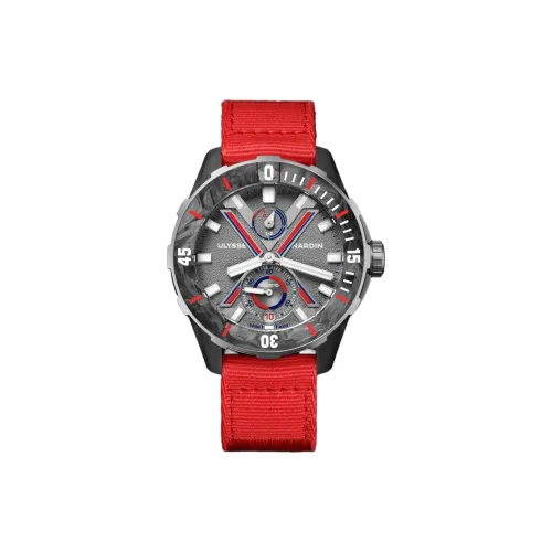 ULYSSE NARDIN Автоматический Механический Часы для мужчин, 44 мм, Серый