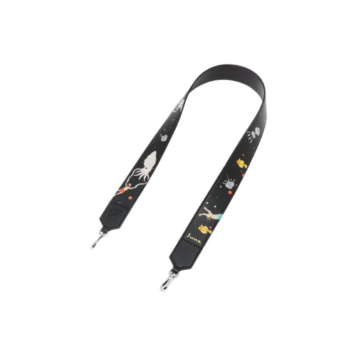 LOEWE Suna Fujita Коллаборация Телячья кожа Сумка Ремень Женские Черный