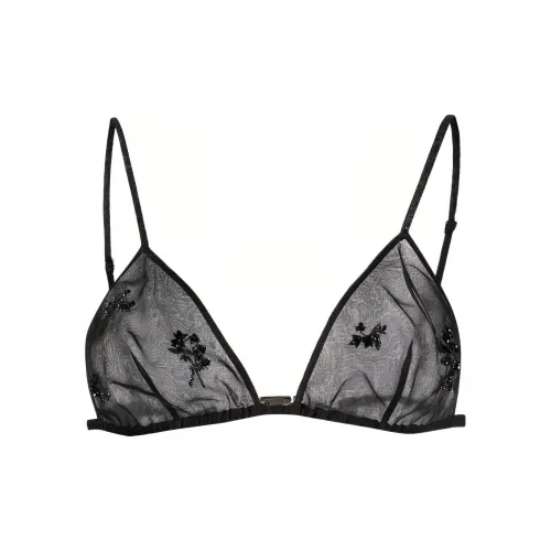 PRADA Черные Женские Бюстгальтеры