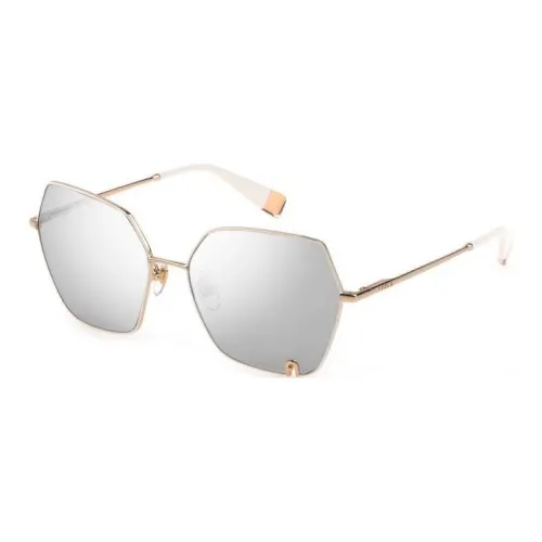 Furla Металл Нерегулярная форма Солнцезащитные очки Женские Золотой