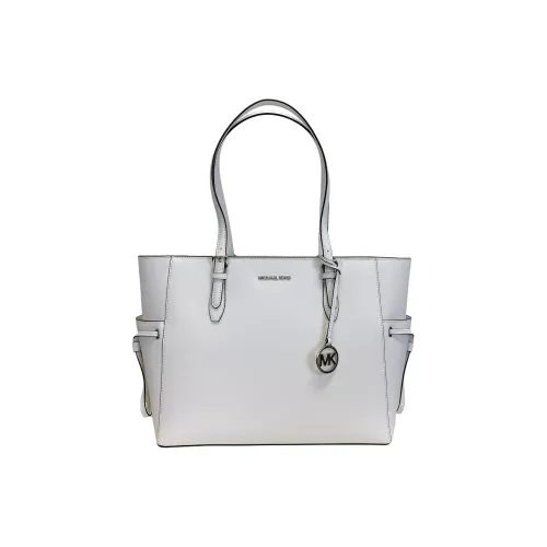 MICHAEL KORS Gilly Кожа Тоут Сумка Сумка для покупок Сумка Сумка через плечо Большая Женская Оптический Белый