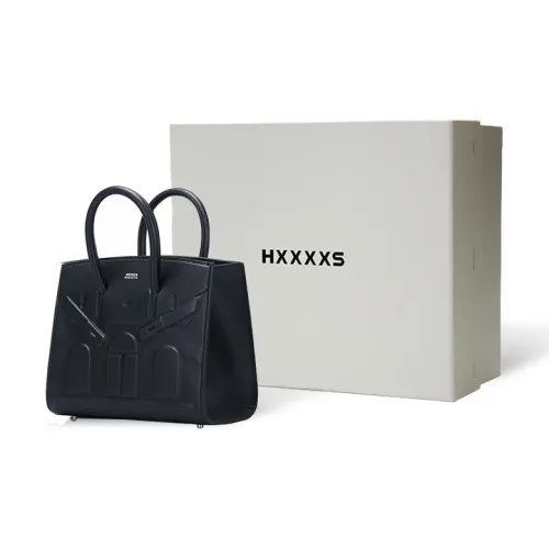 HXXXXS Коровья кожа Одно плечо Сумка Стандартная Женская Черная