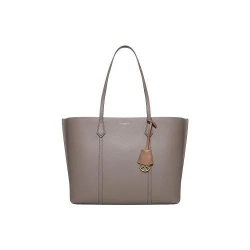 TORY BURCH Perry Кожа Тоут Сумка Сумка для покупок Сумка на плечо Сумка Женская Светло-коричневая Оболочка