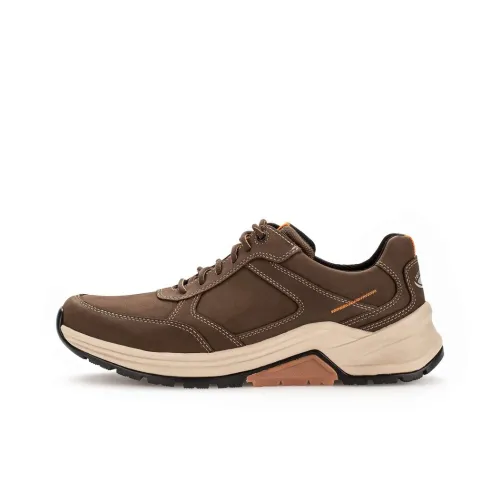 Gabor Rollingsoft противоскользящая абразионная устойчивая низкий топ повседневная обувь мужская коричневая