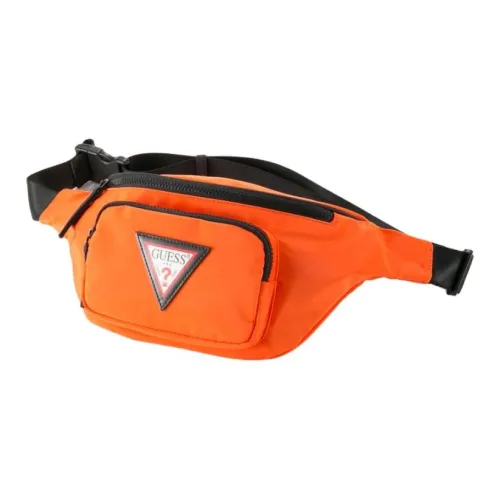 GUESS Полиэстер Одно плечо Через плечо Бананка Мужской Апельсин