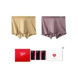 Коробка 2 пачки (грязно-желтый + красный кофе)